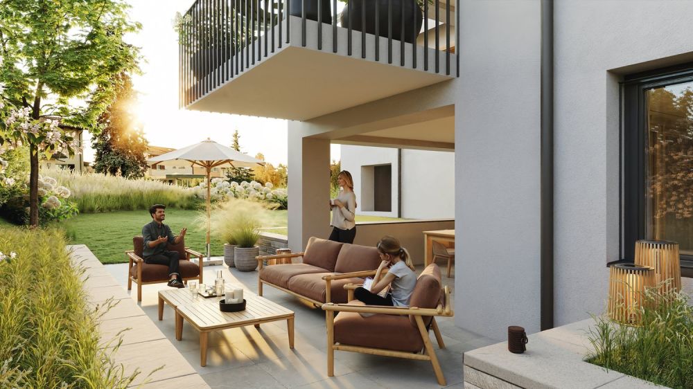 Moderne 3.5-Zimmer-Wohnung an ruhiger Lage von Rickenbach Sulz -  Bild 1