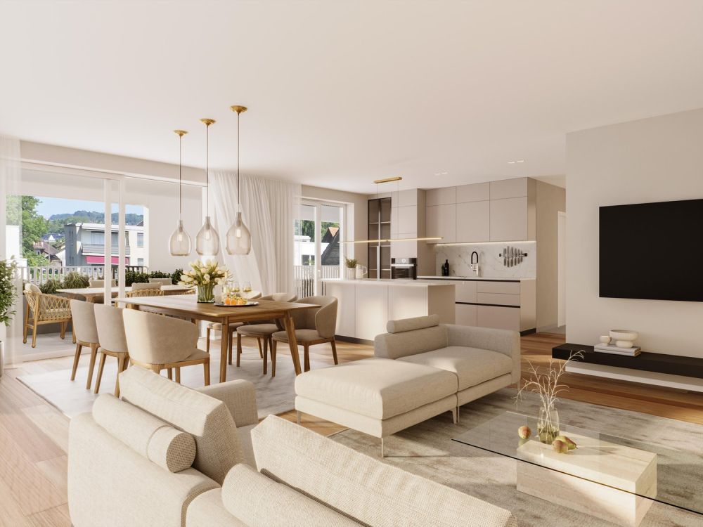 3.5 Zimmerwohnung in Erlen -  Bild 3