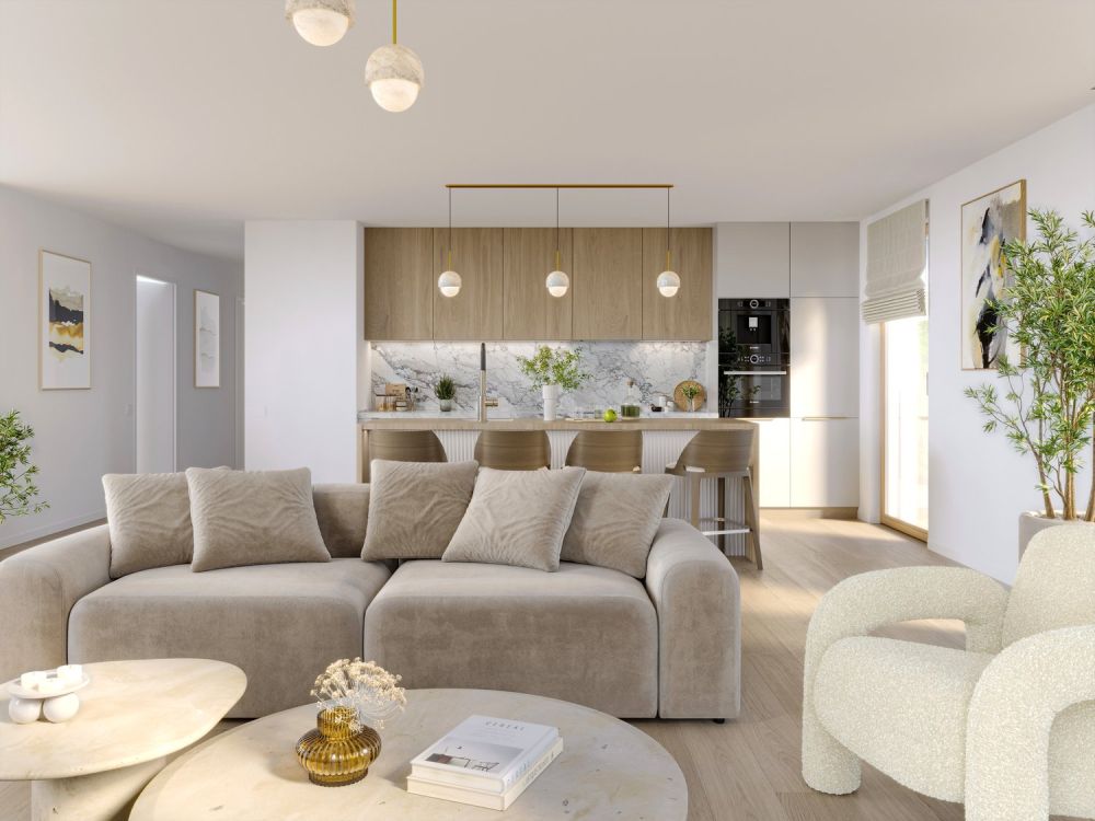 Nouveau projet - Lot de 4.5 pièces au 1er étage est (lot J) - Standard Minergie-P - Bild 4