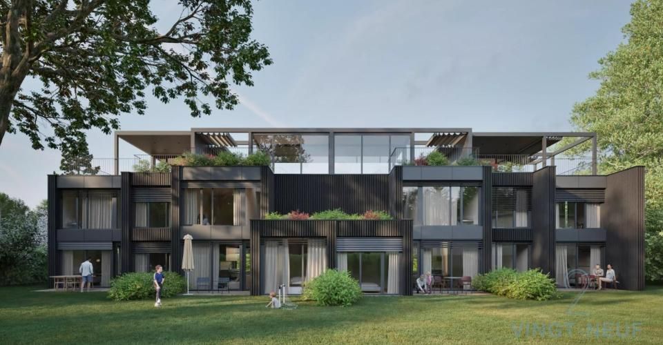 Townhouse contemporaine à Vessy - Maison 6 pièces - image - 2
