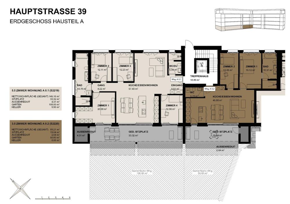 Moderne 3.5 Zimmer Wohnung – nachhaltig gebaut für alle Generationen. - Bild 3