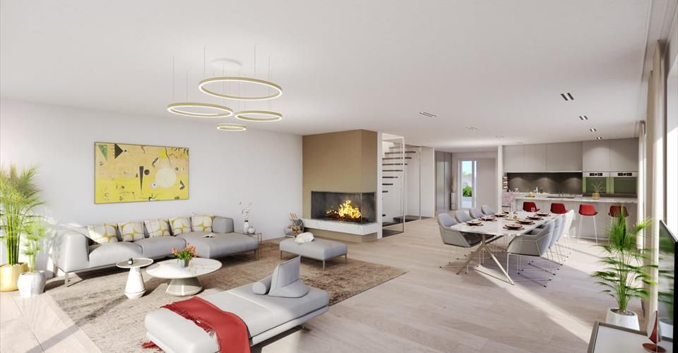 Magnifique villa contemporaine - Maison jumelée 6.5 pièces - image - 4
