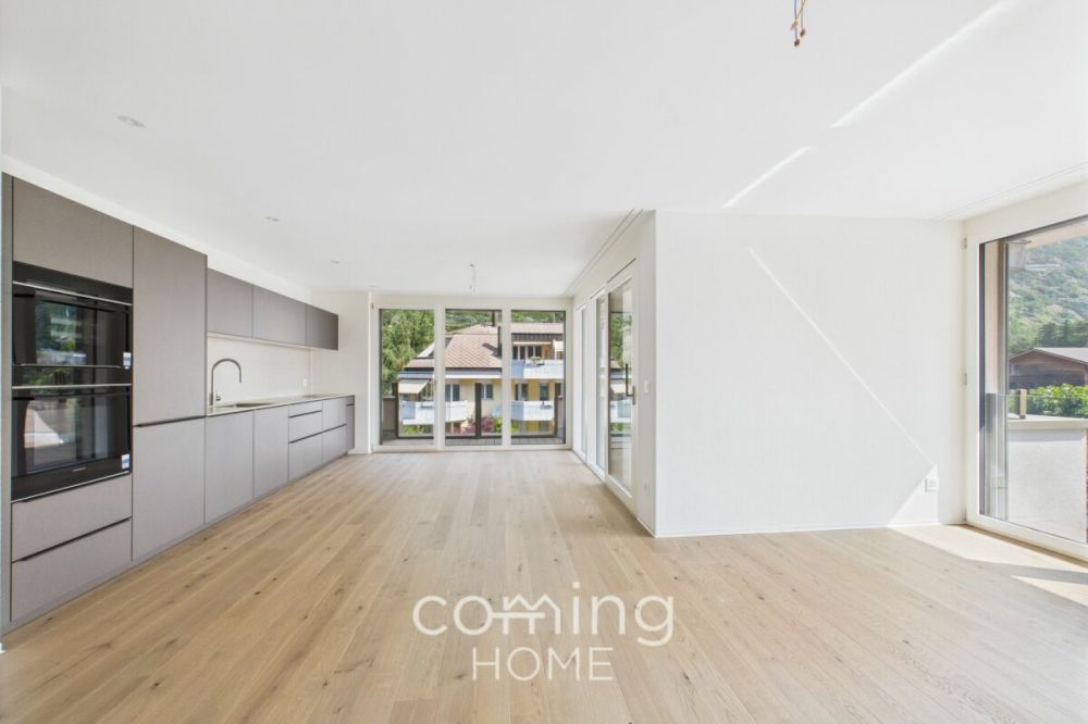 Alpines Lebensgefühl vor der Haustür - moderne 3.5-Zimmerwohnung in naturnaher Lage - Bild 1