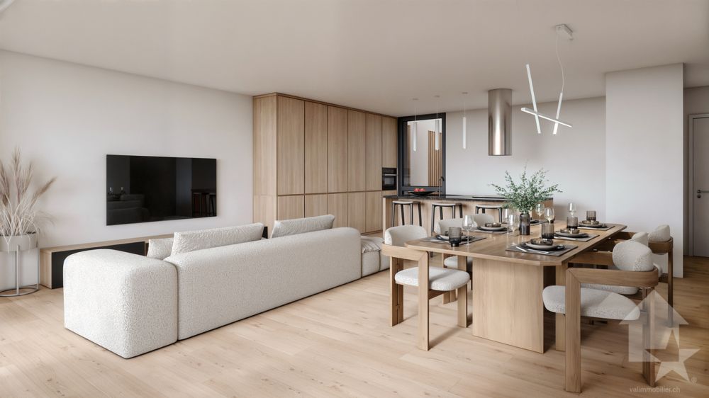 Appartement 4.5 Zimmer - Los C1 - Die Gärten von Plan-Conthey -  Bild 8