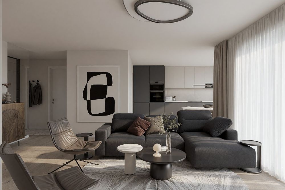 Neubau in Effretikon: 4½-Zimmer-Wohnung mit Ankleide, Reduit und Terrasse -  Bild 1