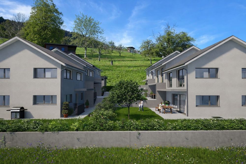 NEUBAU SECHS REIHENEINFAMILIENHÄUSER, NIEDERDORF -  Bild 5