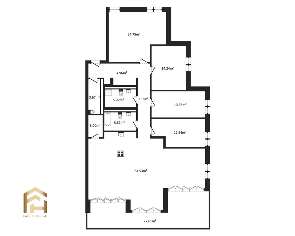 Grosszügige 5.5 Zimmerwohnung im Obergeschoss - MFH Imbach - 2D OG 5.5