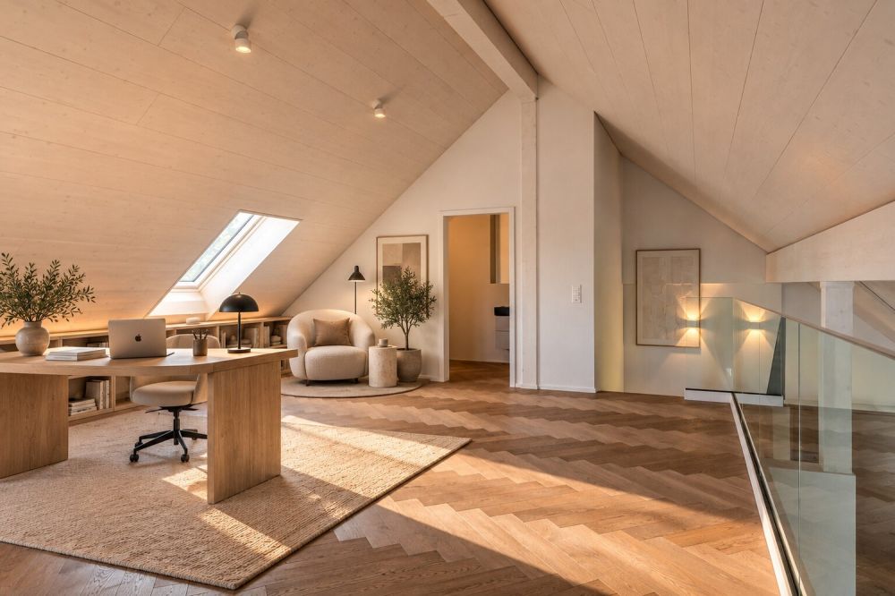 Wohnen auf höchstem Niveau  exklusive 4.5-Zimmer-Dachwohnung mit Gale - Galerie