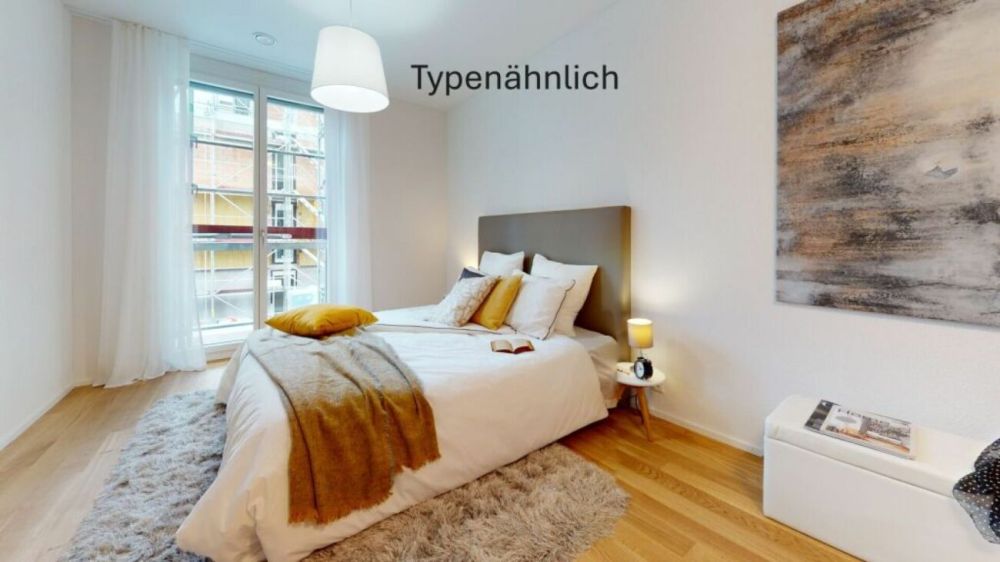 Erstbezug: Moderne 3.5 Zimmer Neubauwohnung mit Loggia -  Bild 3