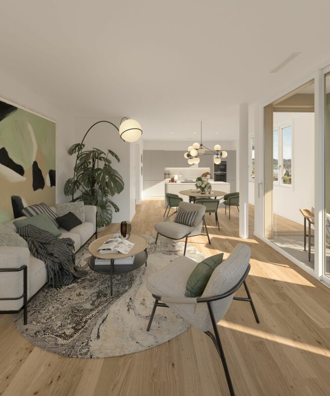 4.5-Zimmer-Neubauwohnung im neuen Sangenfeld-Quartier -  Bild 3