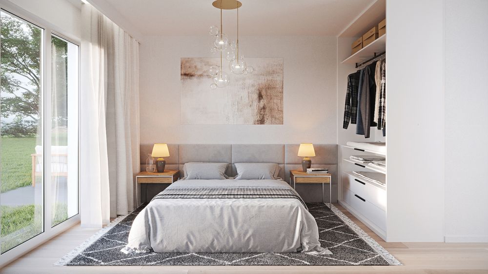 Estavayer / Frasses  Appartement 2,5 pièces Rez avec jardin de 83 m2 - Bild 5