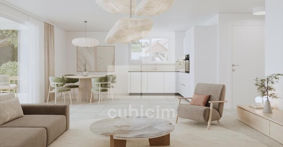 Appartement neuf de 3.5 pièces au rez-de-chaussée avec grand jardin - Appartement 3.5 pièces - image - 2