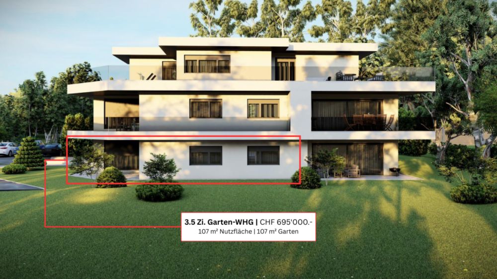 Die Gartenwohnung EG2 im Kreuz 8 -  Bild 2