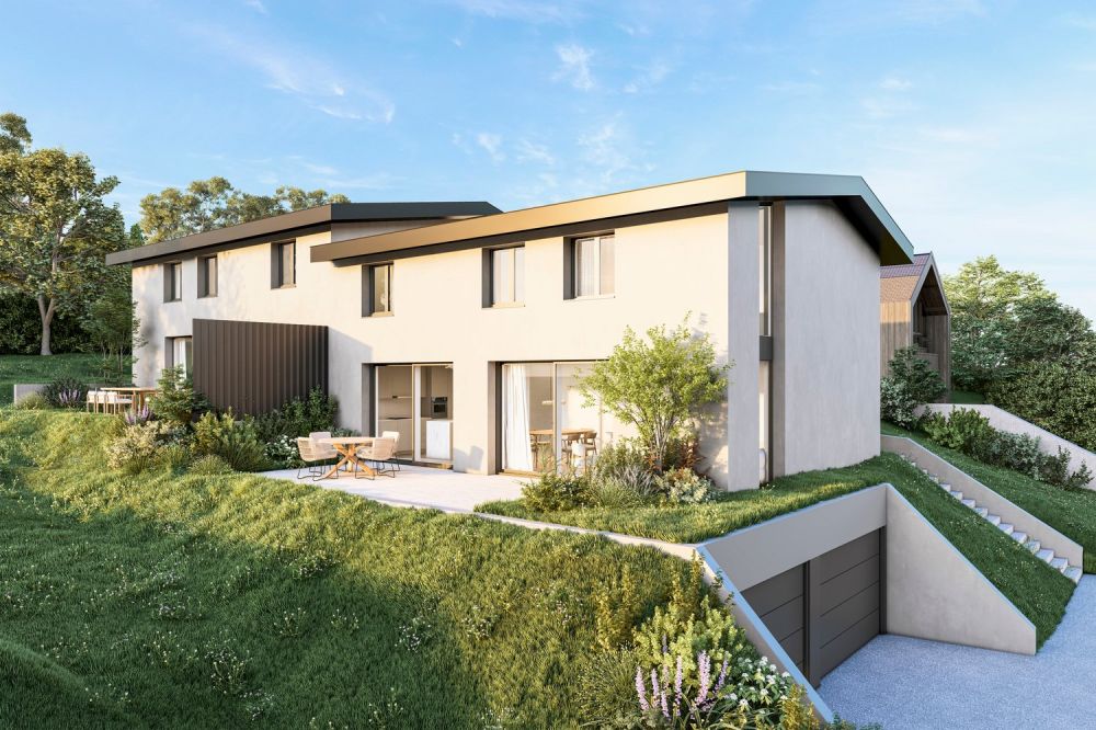Maison mitoyenne moderne de 4.5 pièces à Delémont – Disponible 2027 -  Bild 1