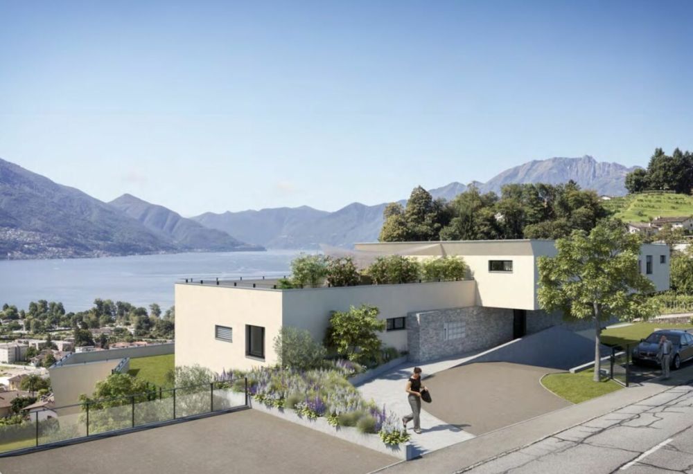 Exklusive 4.5-Zimmer-Wohnung mit Seesicht auf den Lago Maggiore in Gordola - Bild 1