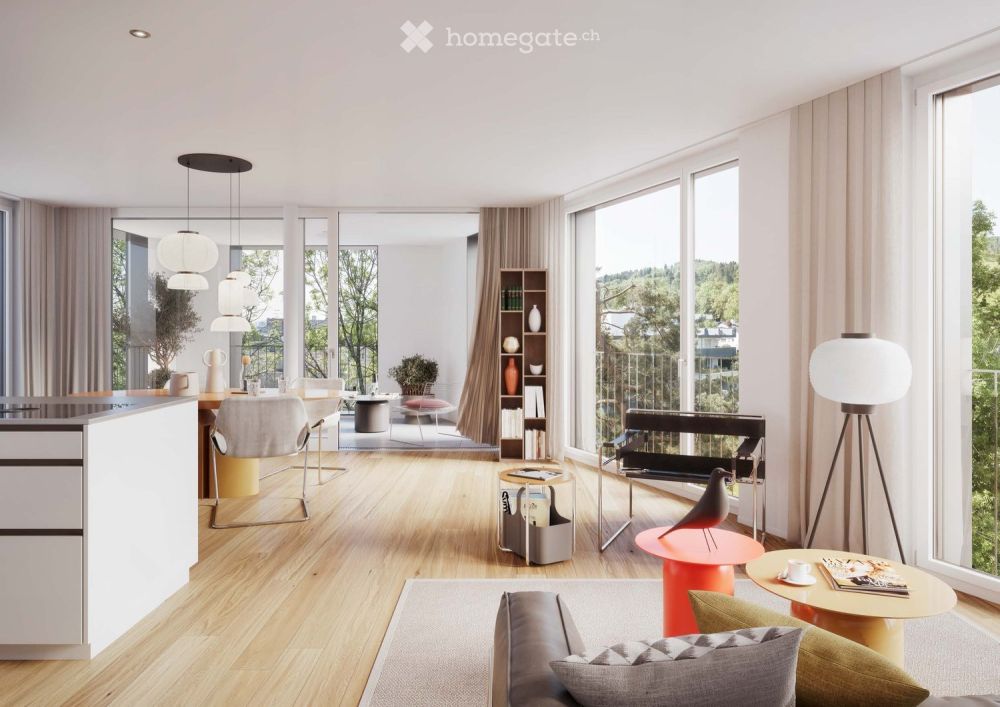 Moderne 4.5-Zimmer-Neubau-Wohnung in Killwangen mit Minergie-Standard -  Bild 2