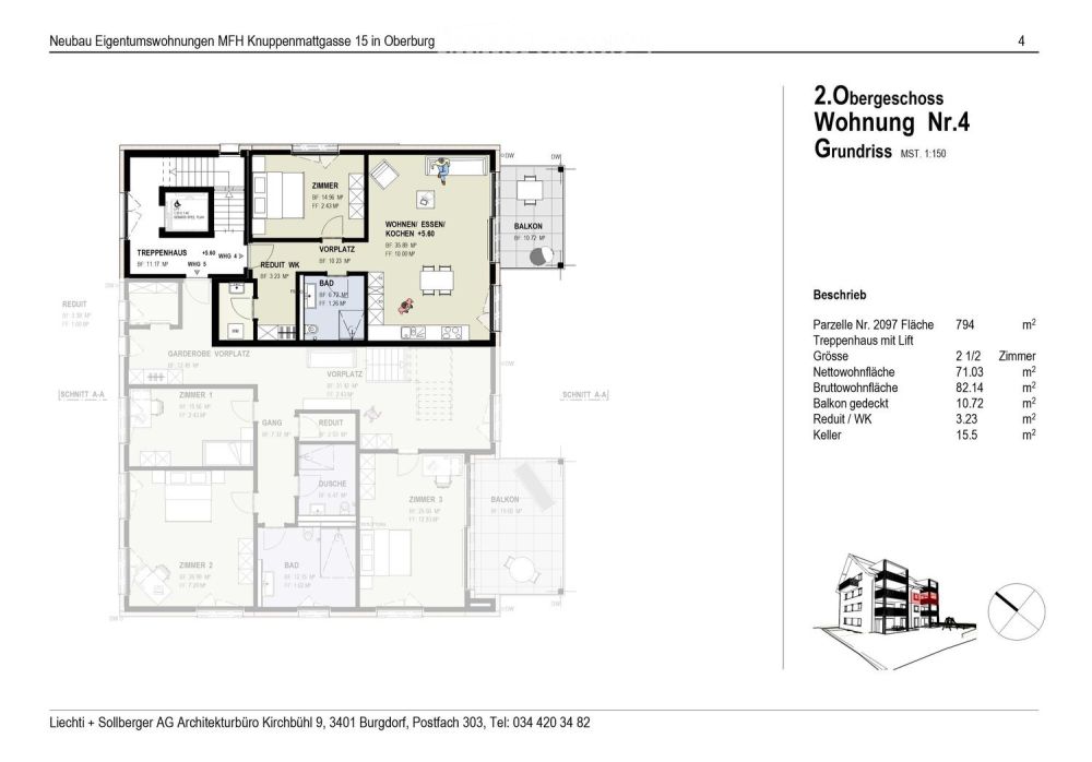 Stilvolle Neubauwohnungen im 5-Familienhaus in Burgdorf -  Bild 9