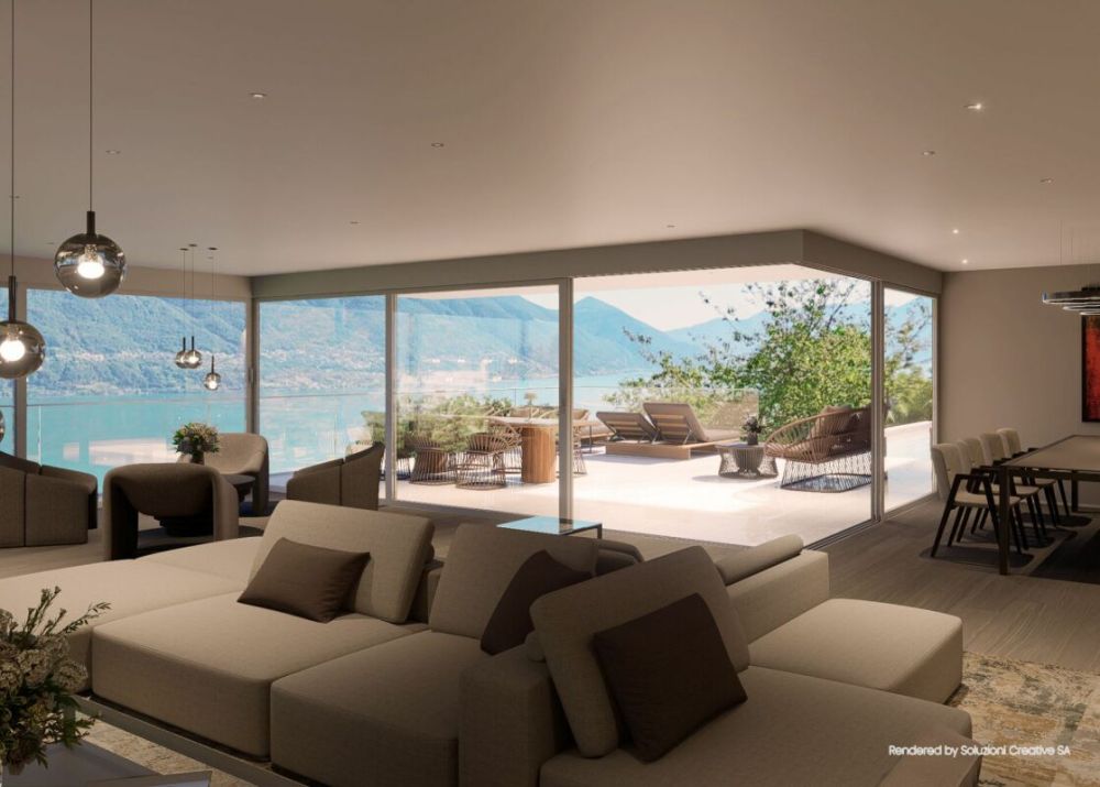 Villa da sogno in posizione unica con imprendibile vista lago, wellness e piscina -  Bild 4