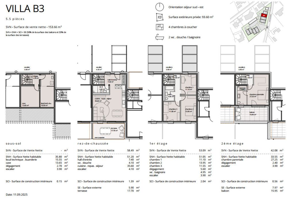 Nouvelle promotion de 8 villas à Cottens - Bild 8