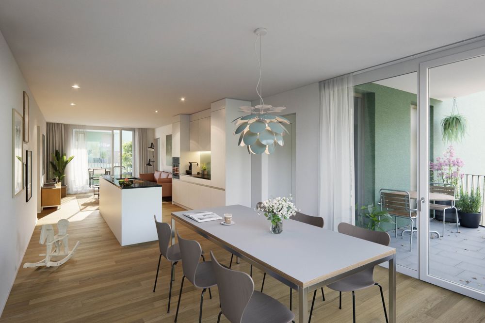 "Im Eich" Neuenhof - Ruhig und zentral wohnen - Innenvisualisierung