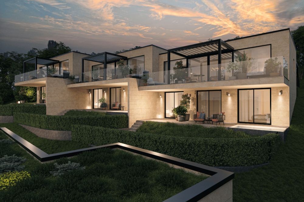 Moderne Villa mit Panoramablick in Collina d'Oro -  Bild 2