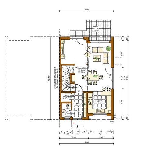 Modernes 5.5-Zimmer-Doppelhaus in ruhiger Lage Wölflinswil  Kanton AG - Bild 6