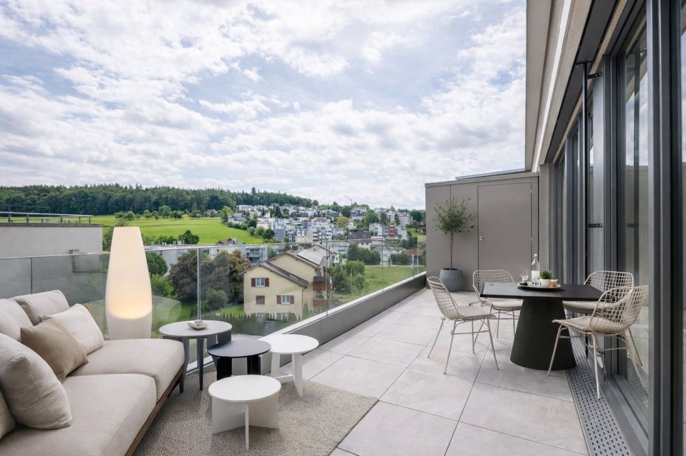 Exklusive Neubau-Attikawohnung im Erstbezug mit zwei Terrassen -  Bild 1