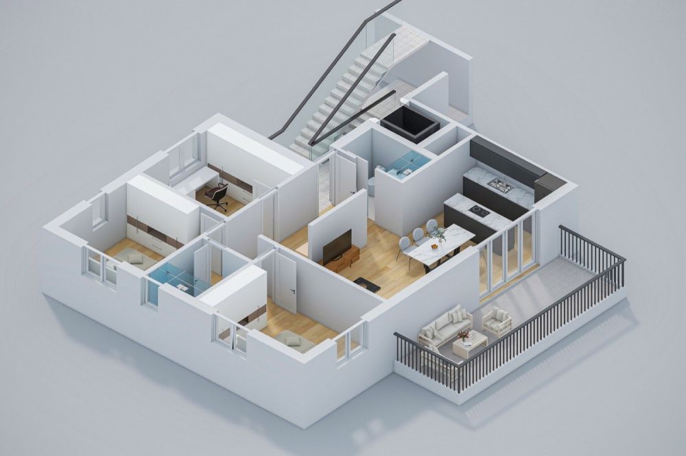 3.5-Zimmer-Wohnung mit Balkon im Minergie-P-Neubau Laufental40 -  Bild 7