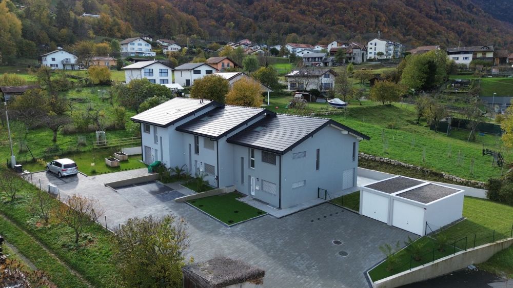 RARE : Villa mitoyenne de 5,5 pcs neuve avec vue sur le lac Léman ! - Bild 1
