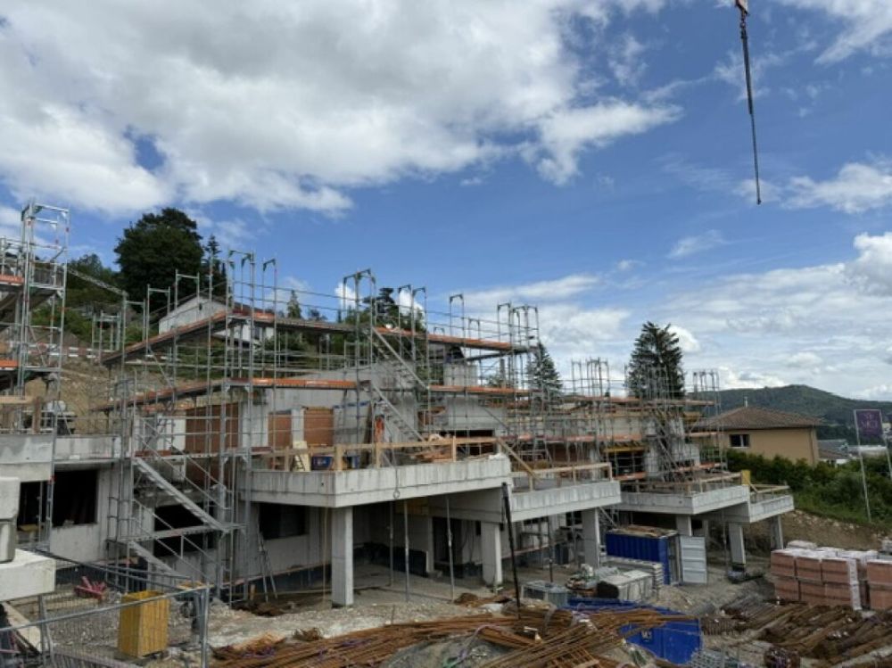 NEUBAU: Moderne DEFH mit Weitsicht, Häuser 3/5/6 - Baustelle Trimbach