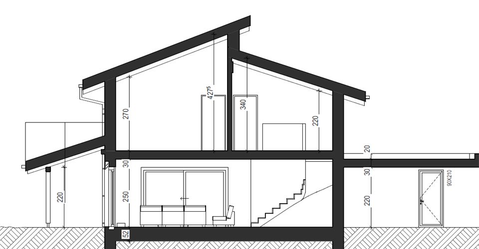 Magnifique villa d'architecte sur plans - Villa 4.5 pièces - image - 7