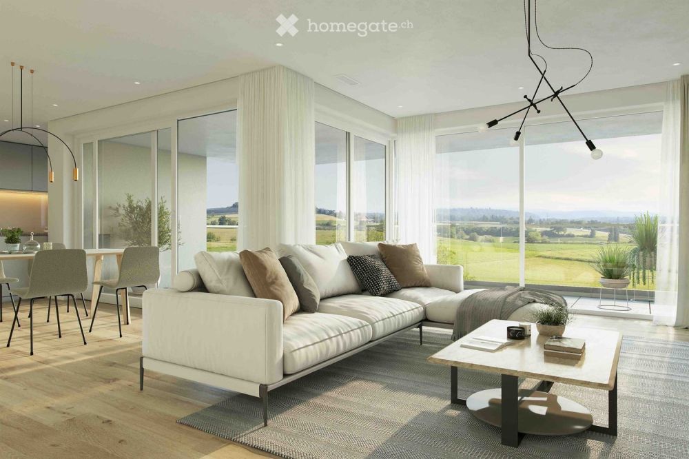 Hochwertige Neubau-Wohnung in Uhwiesen -  Bild 2