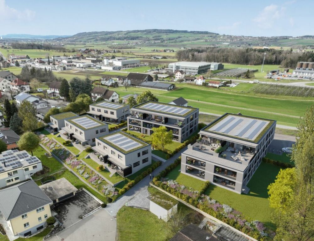 Wohnen wie im Einfamilienhaus - 4.5-Zi. Gartenwohnung mit riesiger Grünfläche - Bild 2