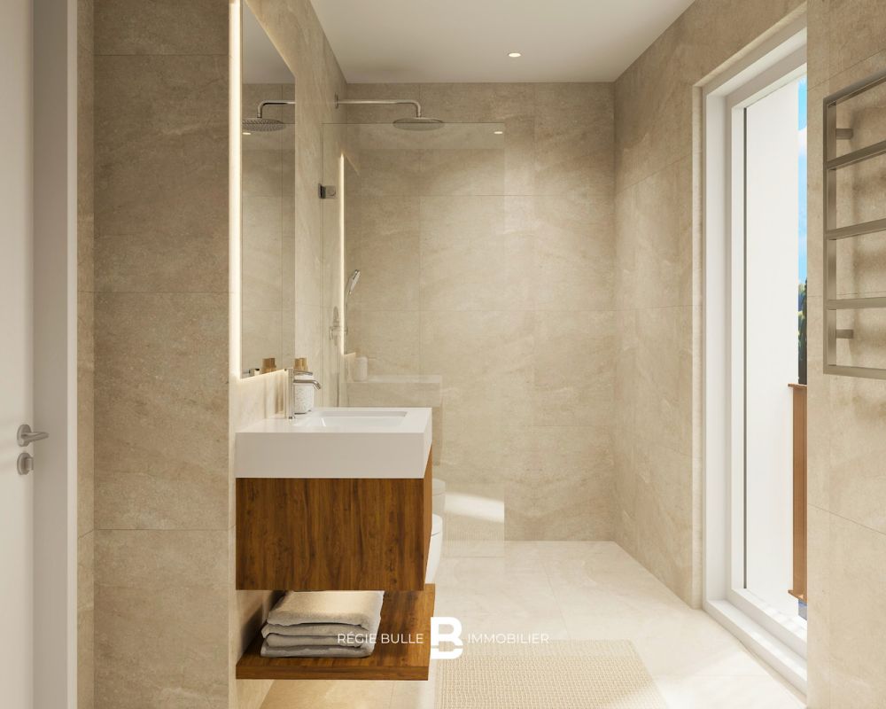 L'Écrin - Votre 4,5 pièces d'exception à St-Légier - Salle de bain