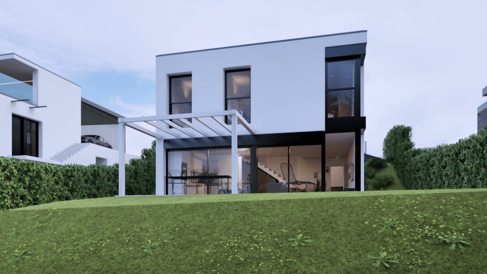 Villa moderna di prossima costruzione a Villa Luganese -  Bild 3