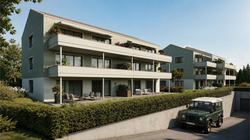 LANDLIEBI – 3.5-Zi.-Whg. A2 – 110.9 m² Gartenanteil inkl. Sitzplatz -  Bild 1