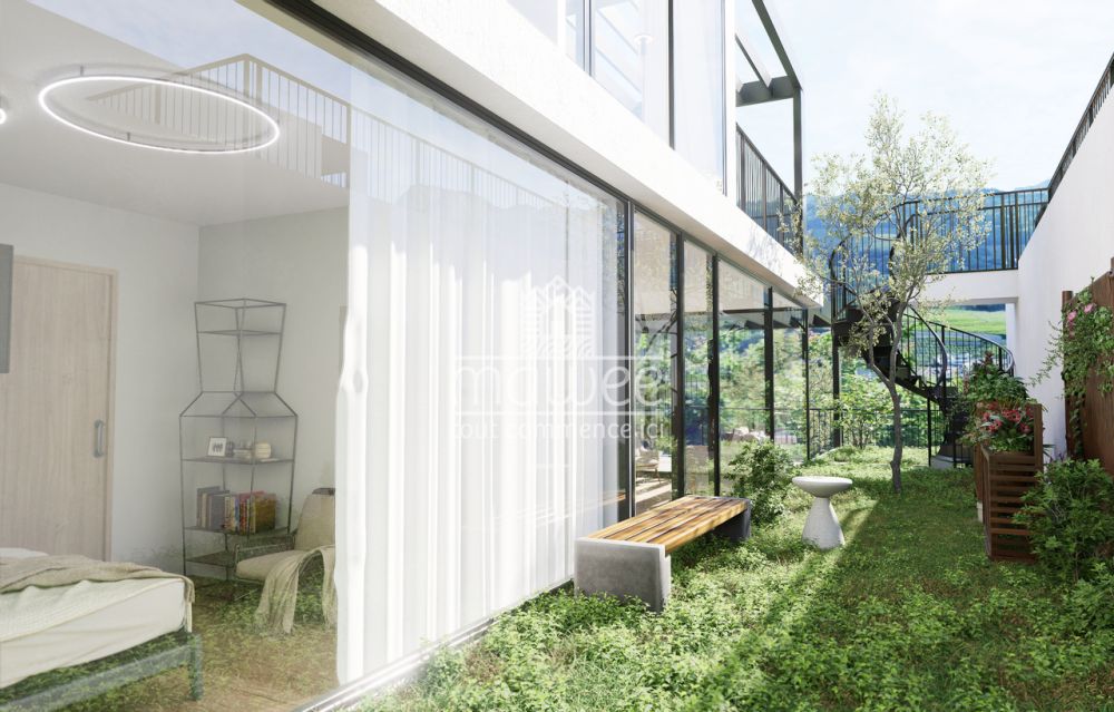 Neue contemporary Villa in Saillon - Ein erhaltenes Lebensumfeld -  Bild 3