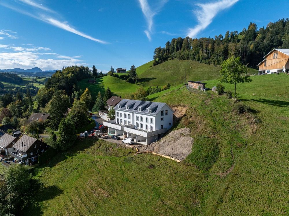 6.5-Zi. Reihenendhaus mit Säntisblick in Dicken -  Bild 1
