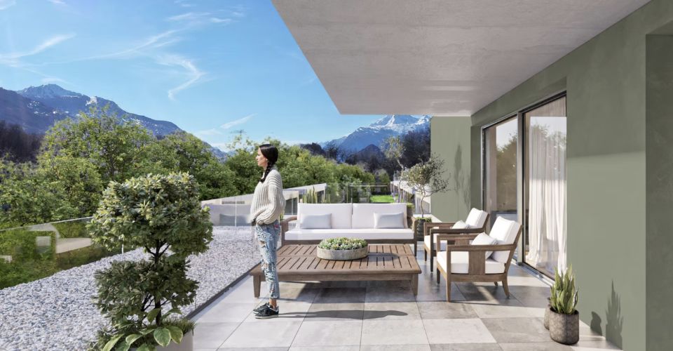 Magnifique Attique - 4.5 Pièces avec vaste terrasse semi-couverte - Attique 4.5 pièces - image - 2