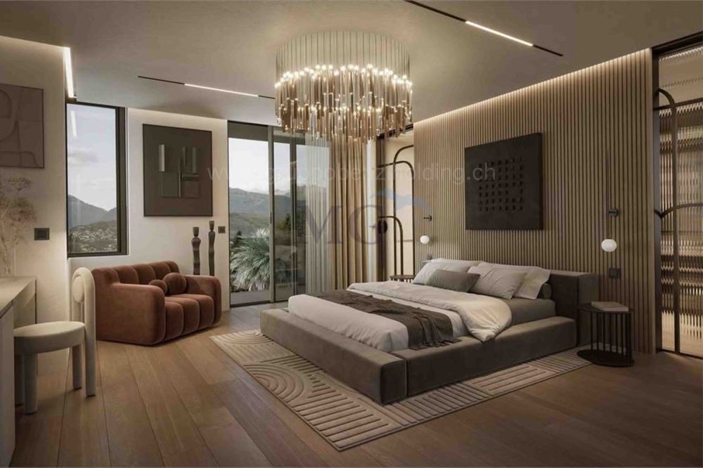 APPARTAMENTO 4,5 LOCALI VISTA LAGO CON PISCINA PRIVATA -  Bild 4