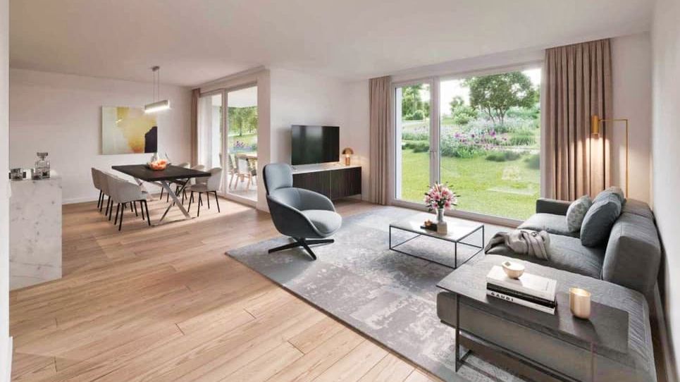 Appartement neuf de 3.5 pces à Murist / FR (lot A2-1) - Photo exemple