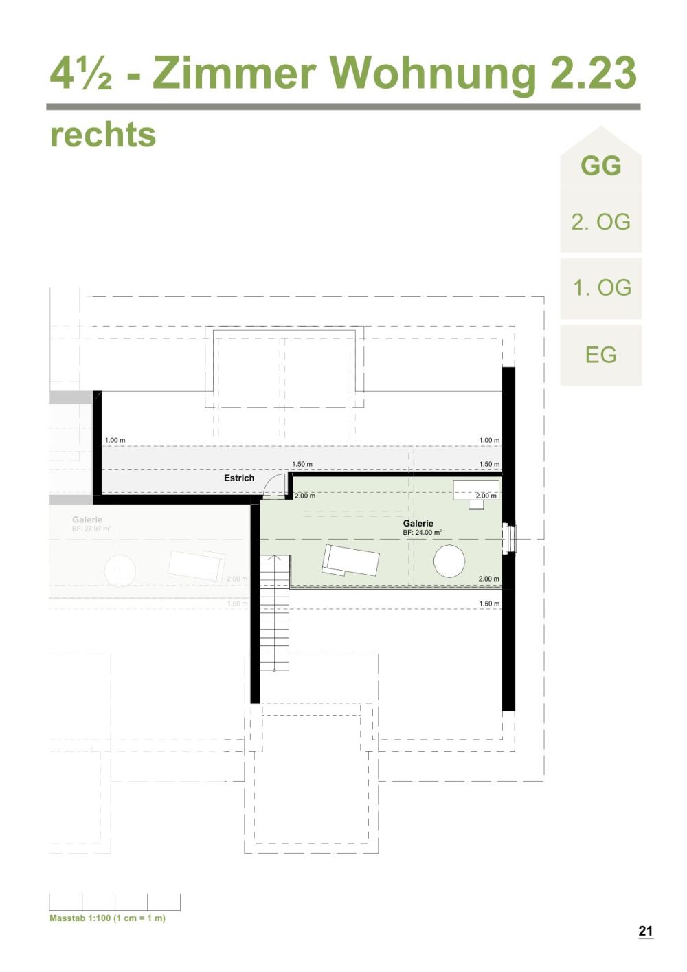 Moderne 4.5-Zimmer-Neubauwohnung im ruhigen Bleienbach -  Bild 3