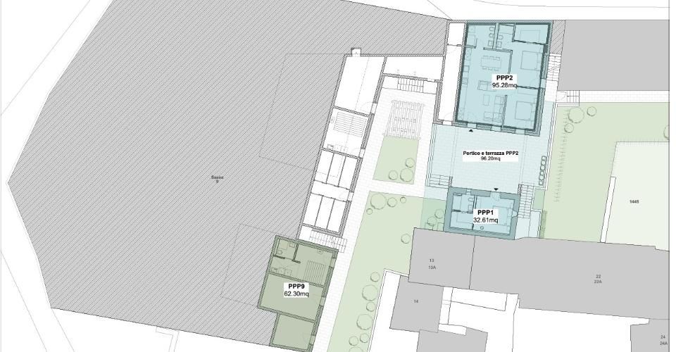 Nuovo complesso residenziale Sassa a Gnosca - Vendesi nuovo 3,5 locali - Appartement 3.5 pièces - image - 2