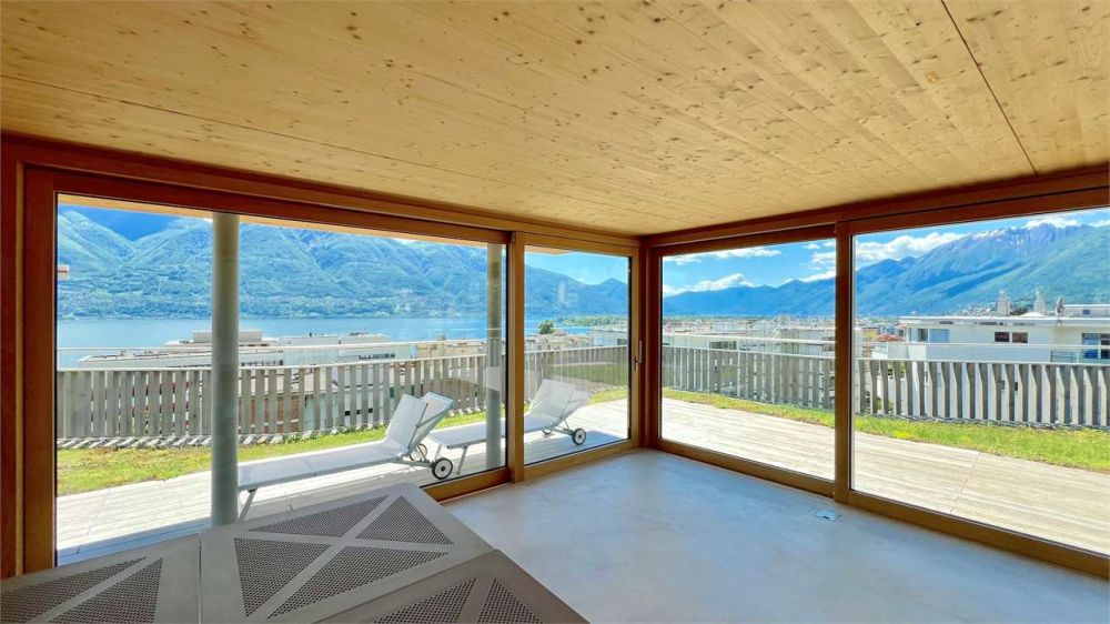 Minusio - Neues Apartment mit großem Garten und Seeblick -  Bild 11