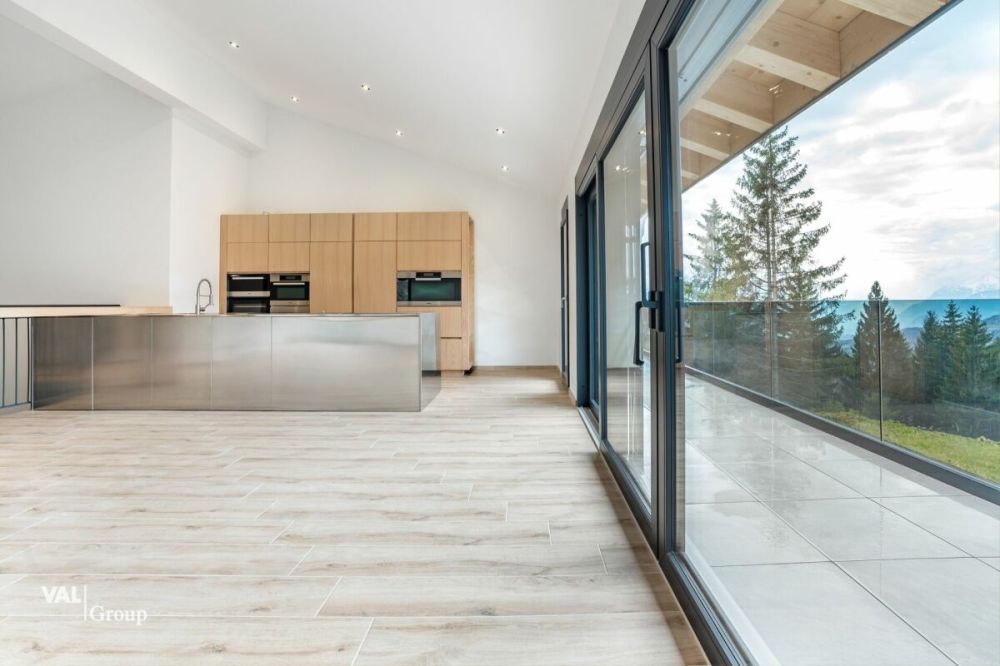 Architecture moderne et vue imprenable sur les Alpes valaisannes - Bild 4