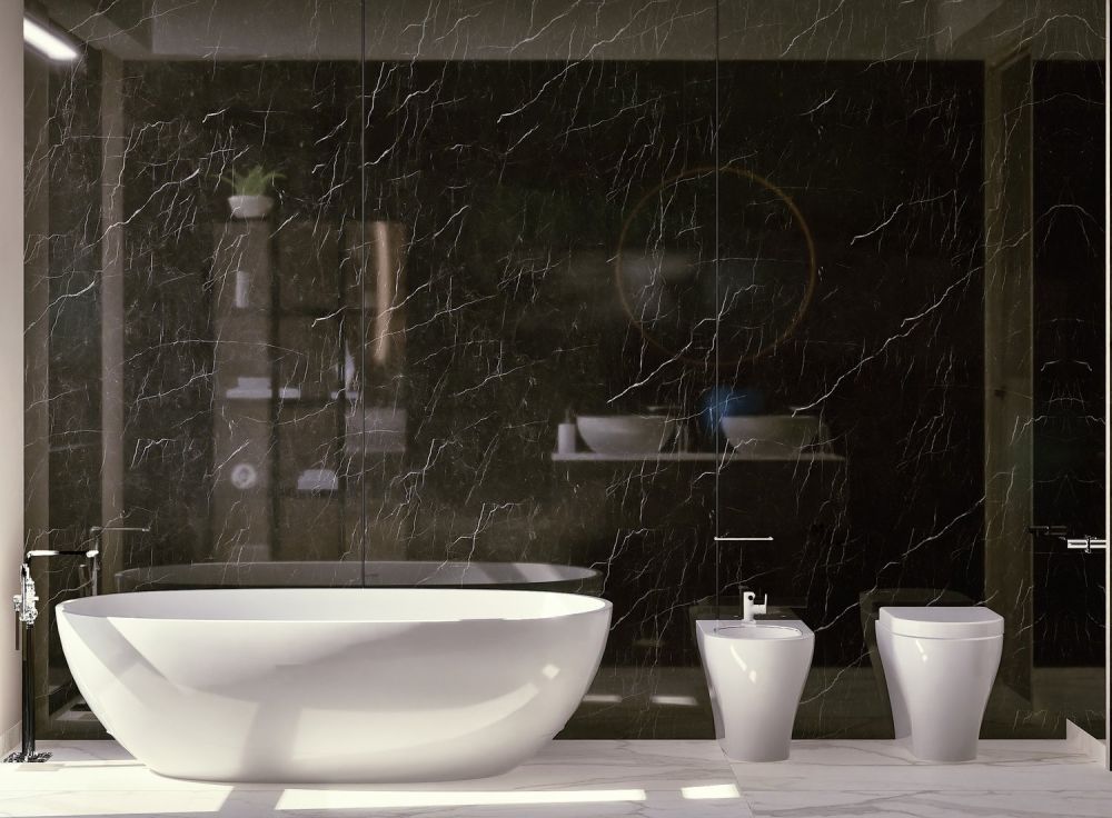 Villa moderna di nuova costruzione con piscina a Lugano - Bild 13