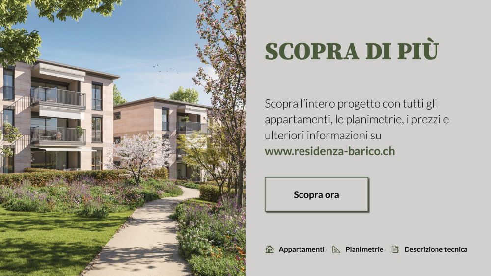 ABITARE IN FAMIGLIA CON CHARME TICINESE | FAMILIENWOHNEN MIT TESSINER - SCOPRA DI PIÙ