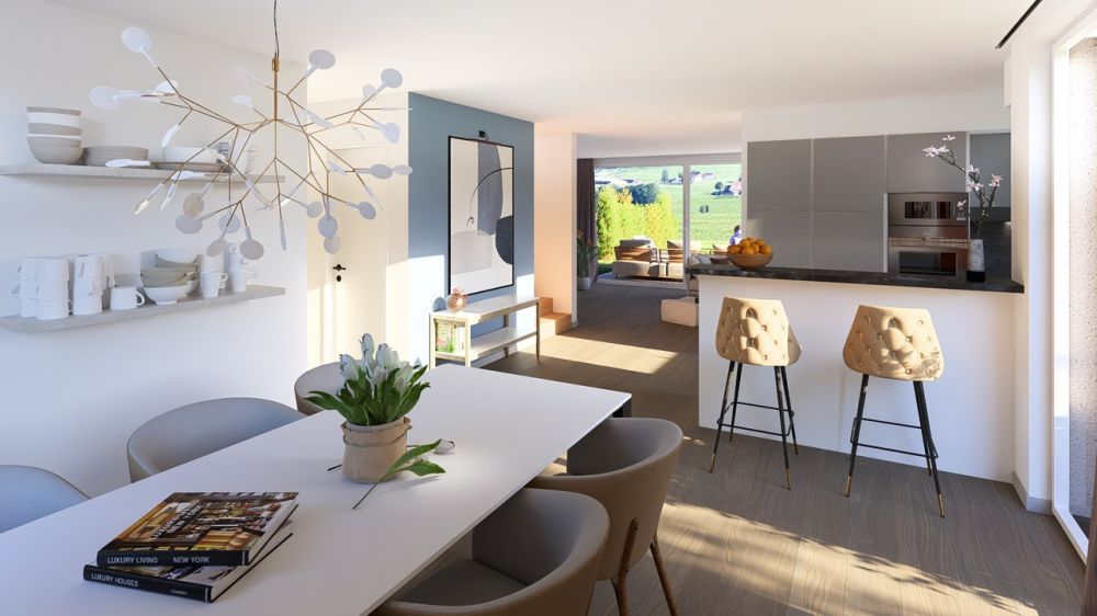 Promotions de 15 villas mitoyennes de 5 et 6 pièces à vendre à Le Mouret - Bild 3