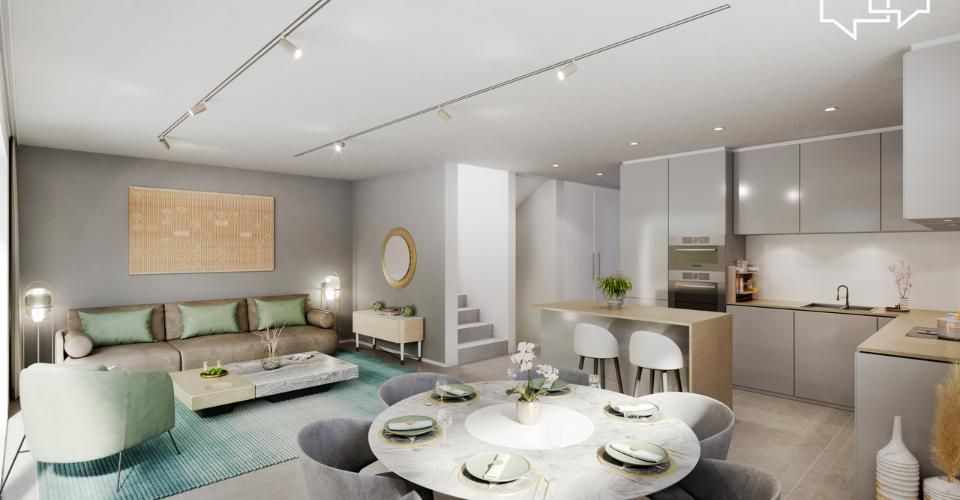 Le Clos des Jordils - villa de 5.5 pièces neuve - Lot A3 - Maison contiguë 5.5 pièces - image - 4