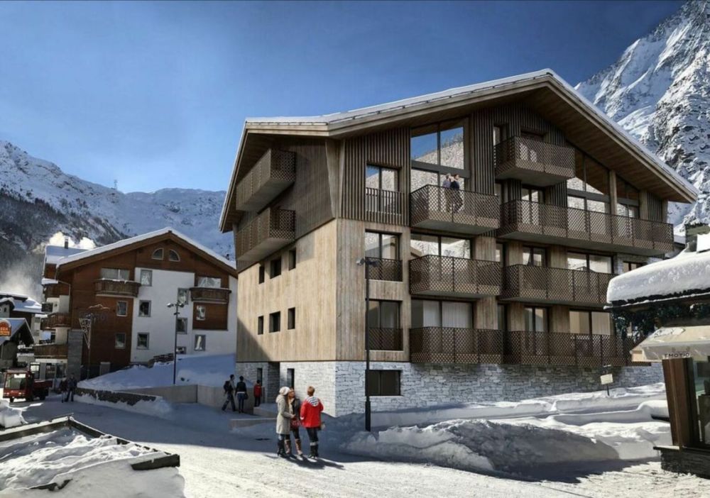 Glacier view bei der Skipiste, hotelmässig bewirtschaftete Zweitwohnung. -  Bild 1